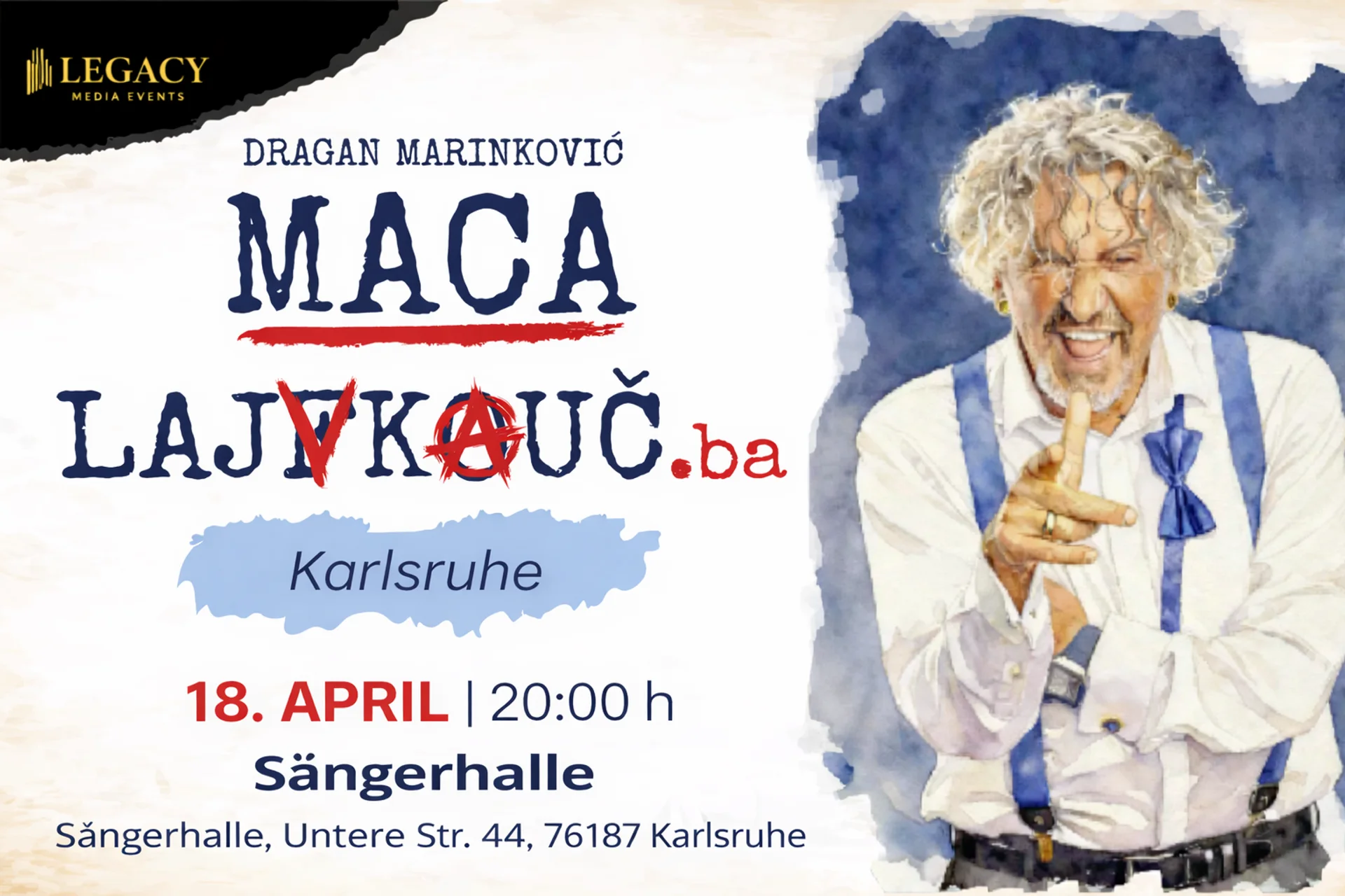Dragan Marinković Maca - „Lajf Kouč" - Karlsruhe - termin 1