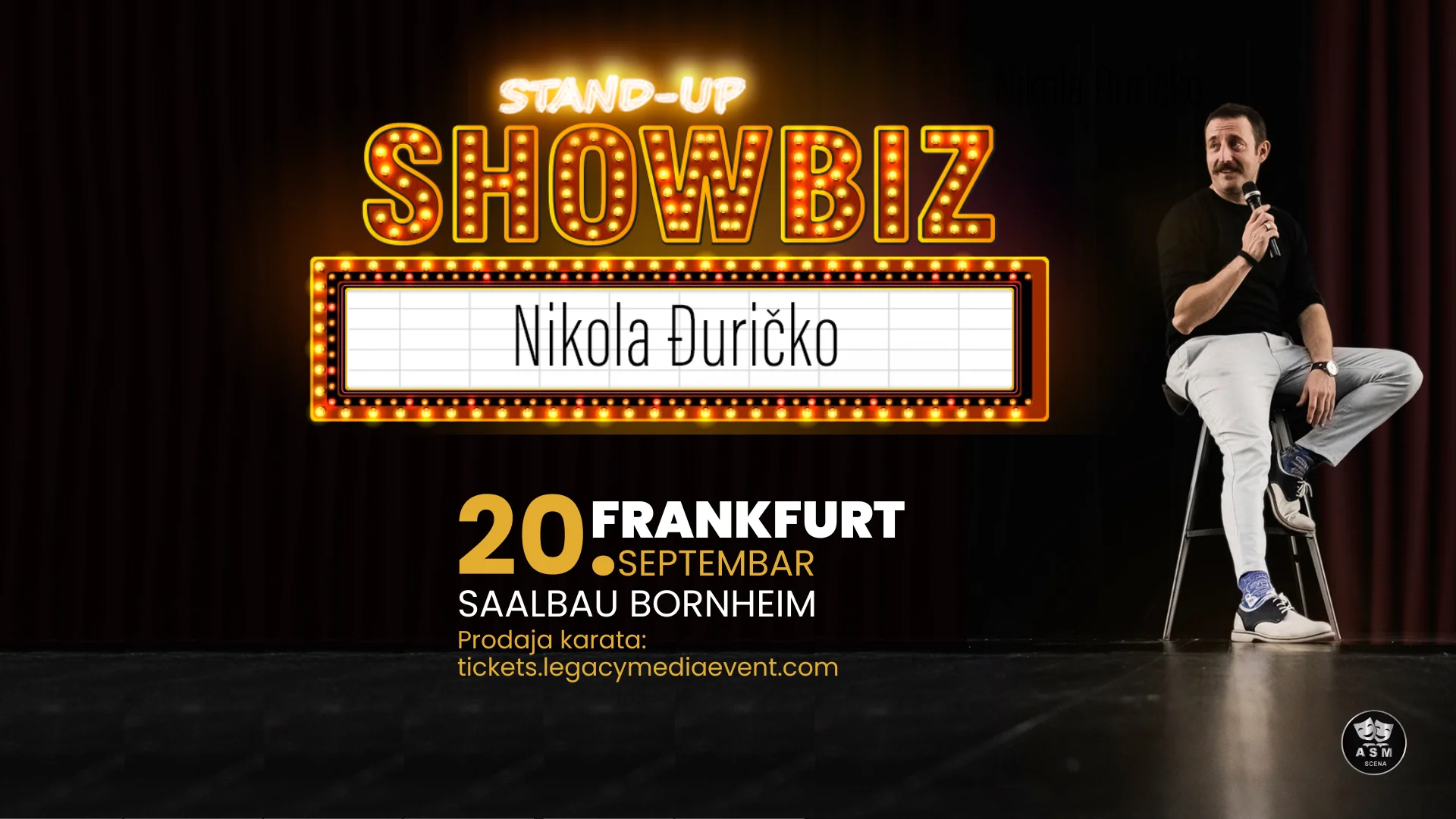 Nikola Djuričko - "SHOWBIZ " - Frankfurt - termin 1