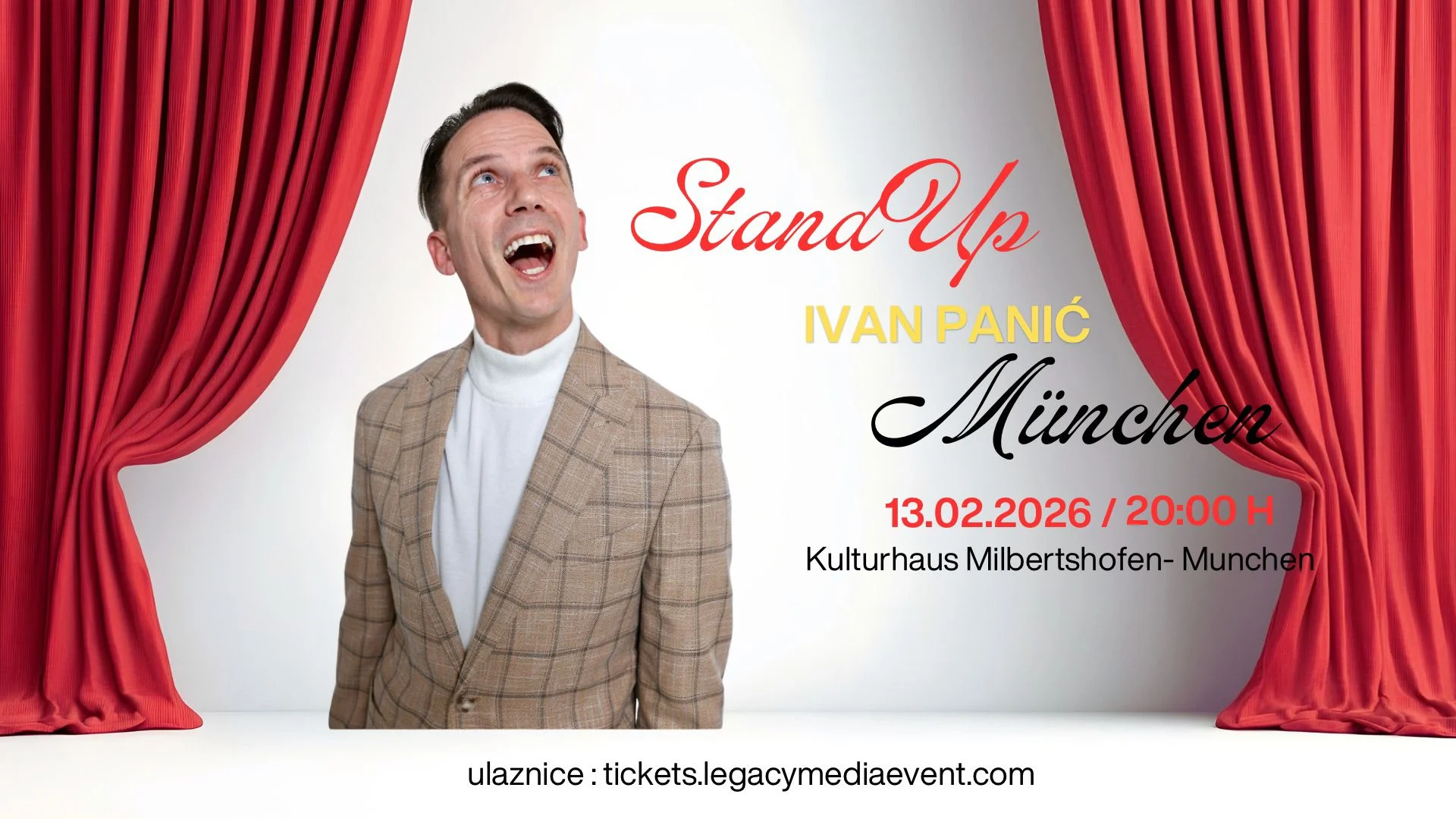  Ivan Panić - Stand up - München - 1 termin