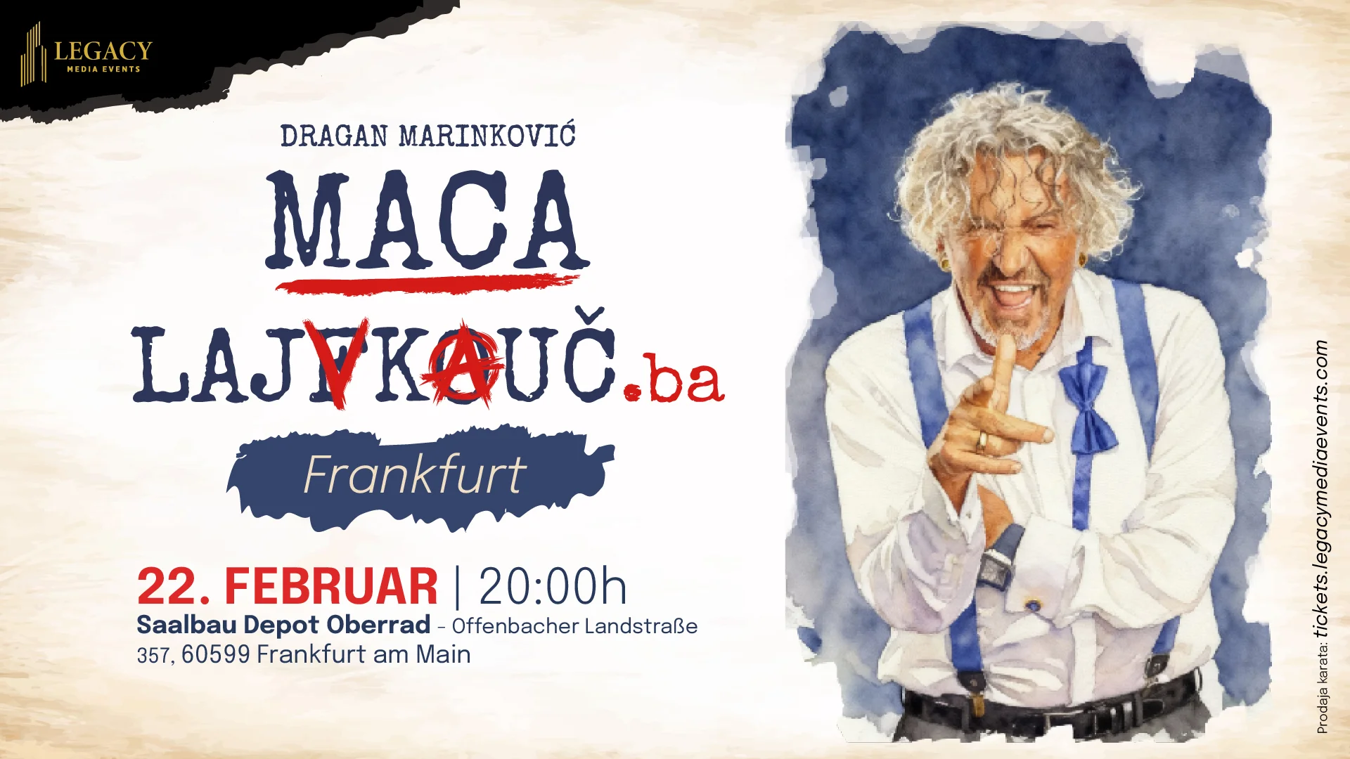 Dragan Marinković Maca - „Lajf Kouč" - Frankfurt - termin 1