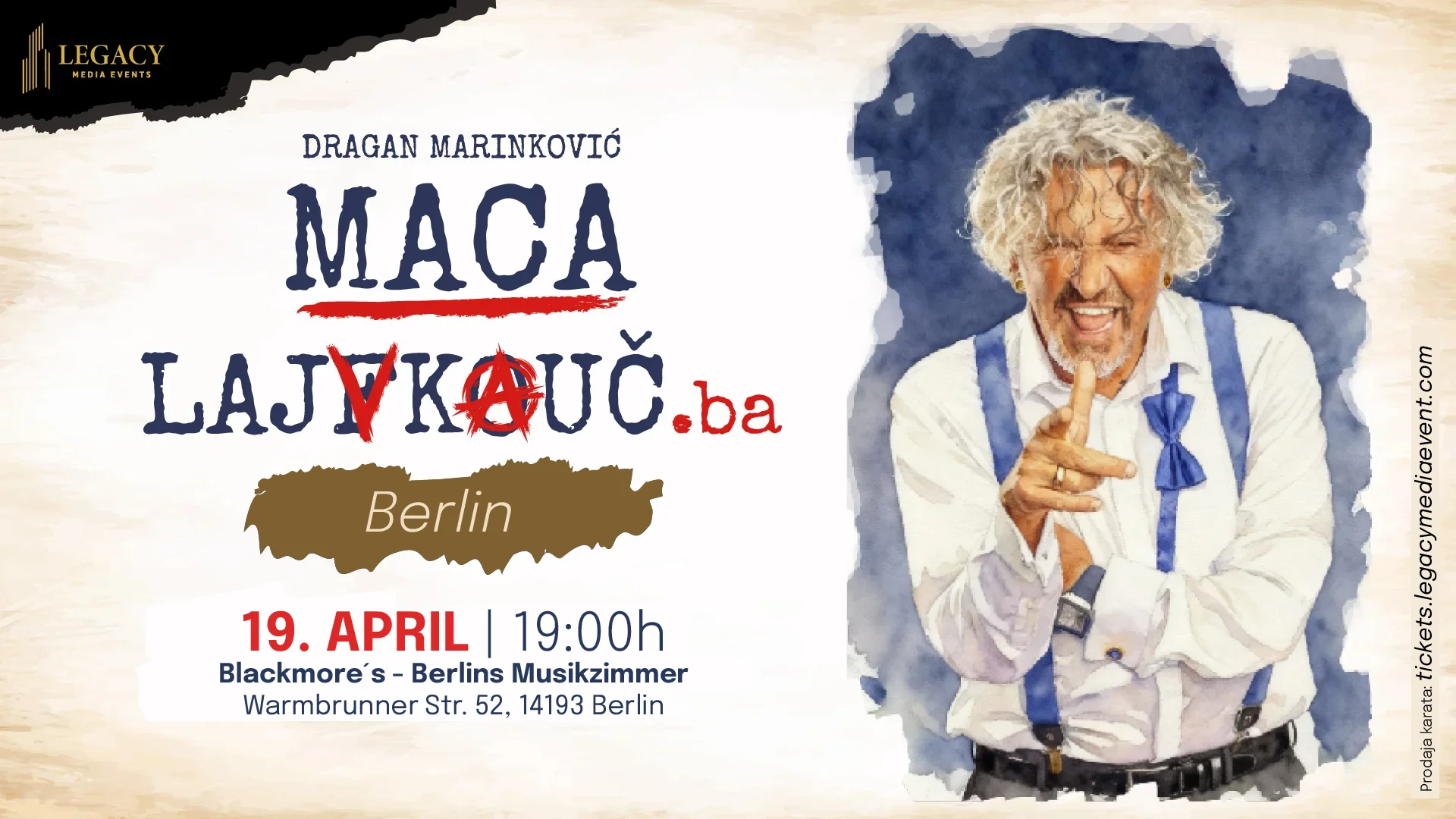 Dragan Marinković Maca - „Lajf Kouč" - Berlin - termin 1
