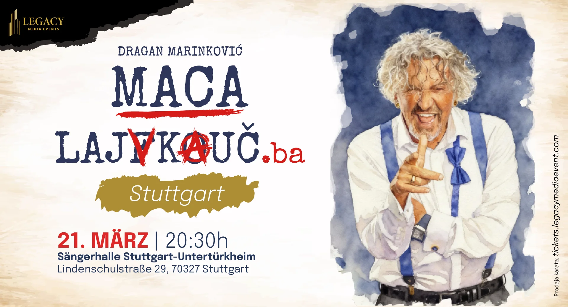Dragan Marinković Maca - „Lajf Kouč" - Stuttgart - termin 1