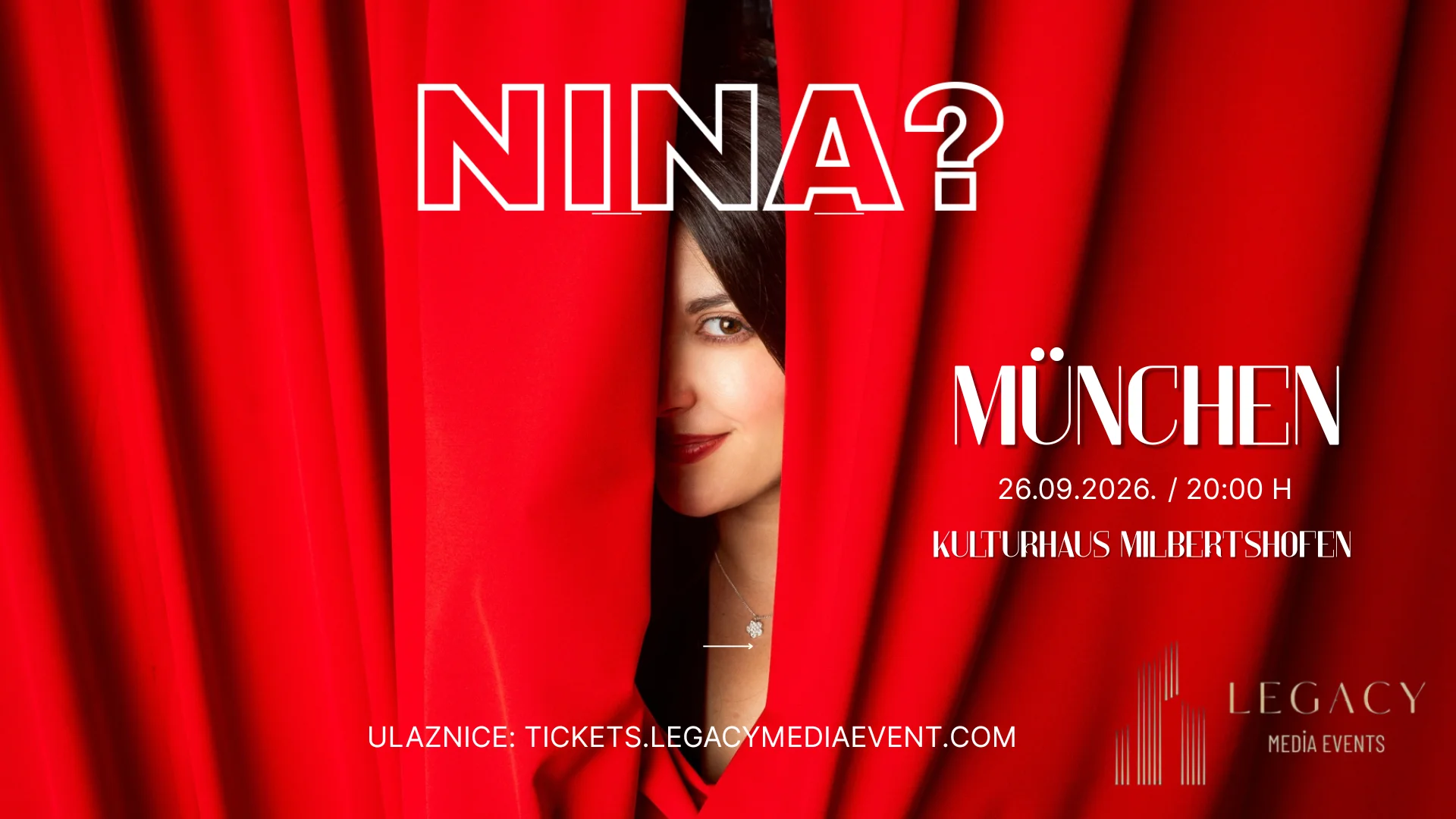 Nikolina Vujević - "  One Woman Show Nina?" - München - termin 1