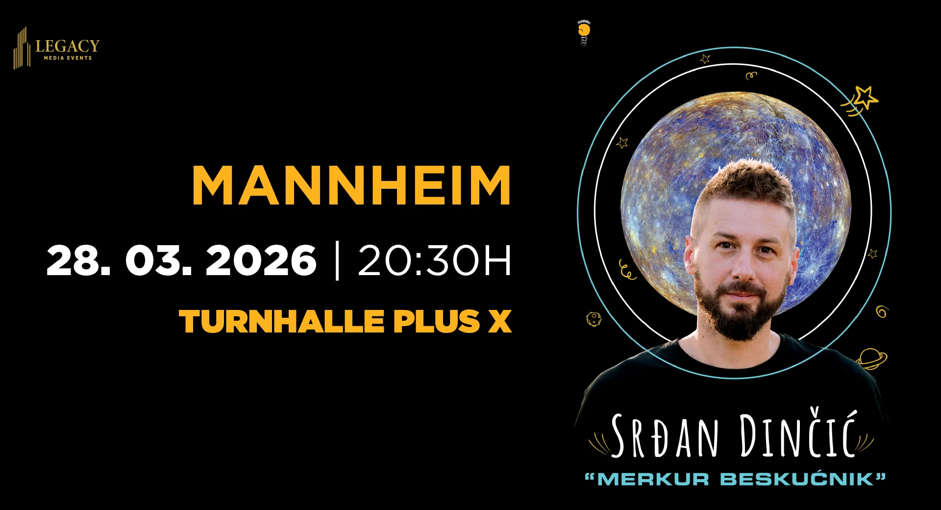 Srdan Dinčić - "Merkur beskućnik" - Mannheim - termin 1