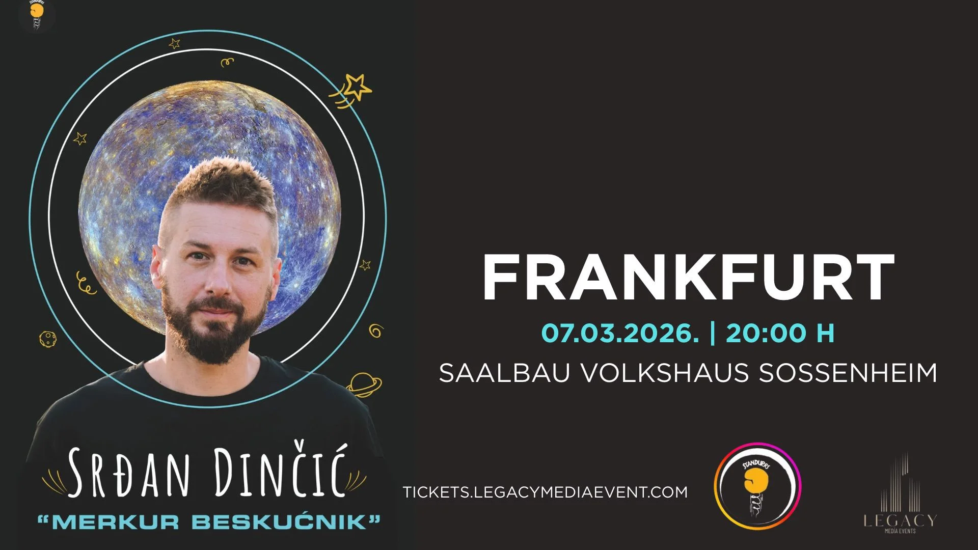 Srdan Dinčić - "Merkur beskućnik" - Frankfurt - termin 1