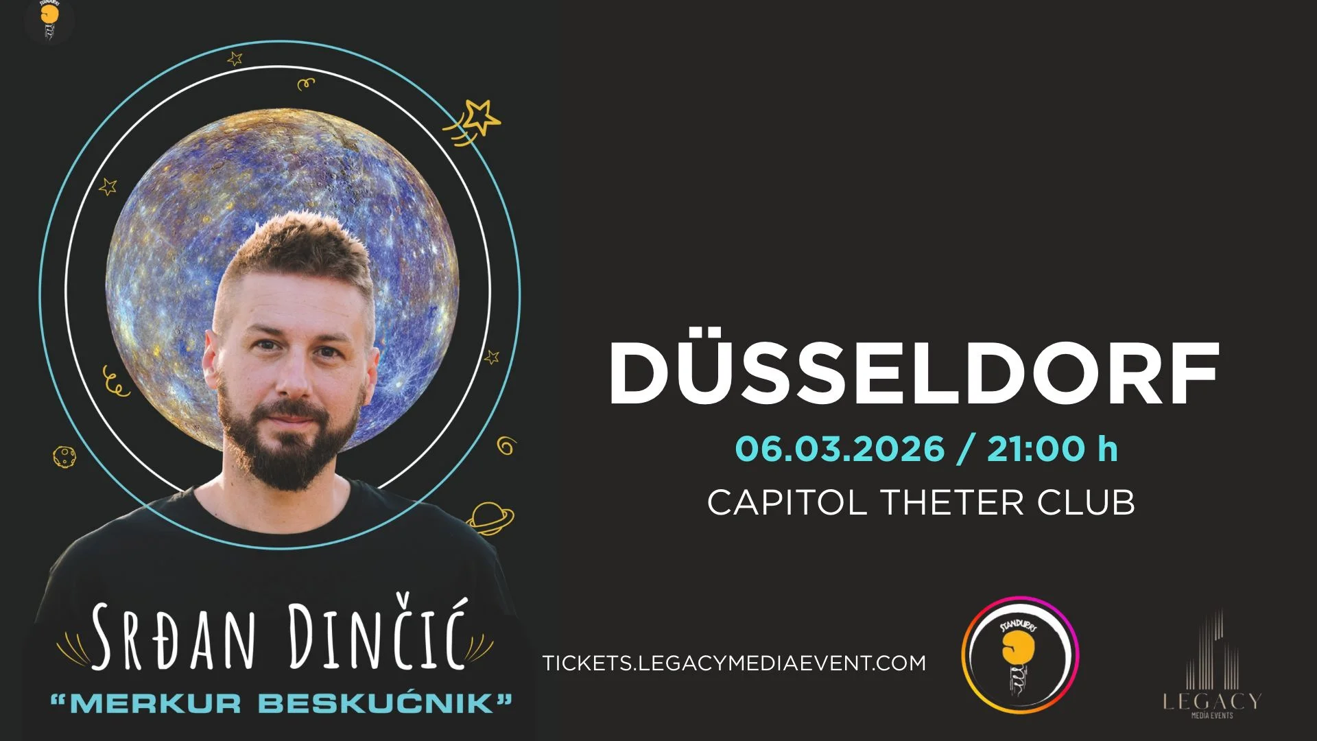 Srdan Dinčić - "Merkur beskućnik" - Düsseldorf - termin 1