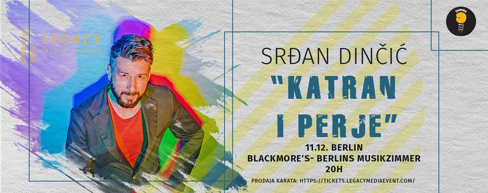 Srđan Dinčić - "Katran i Perje" - Berlin - termin 1
