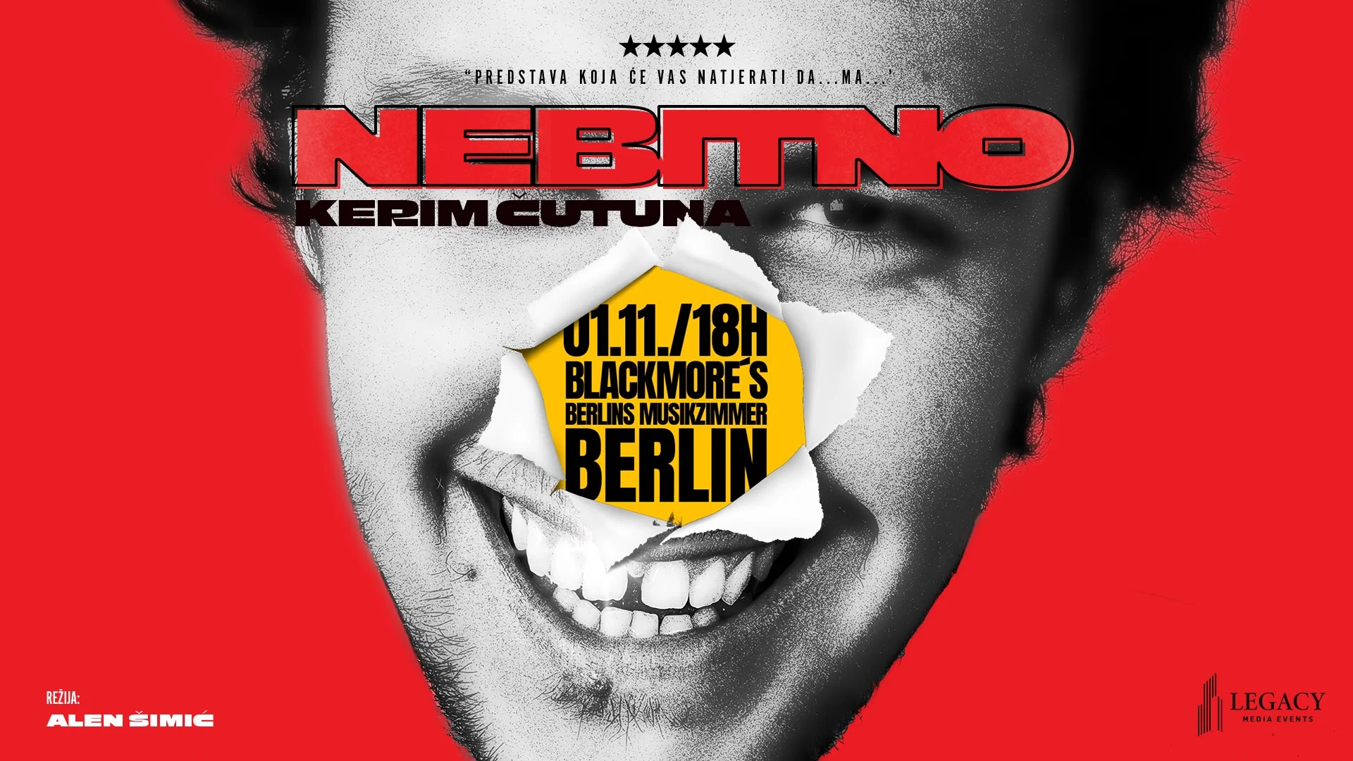 Kerim Čutuna - " Nebitno" - Berlin - termin 1